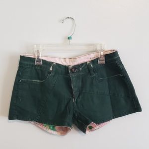 Blank NYC Wax-coated Shorts